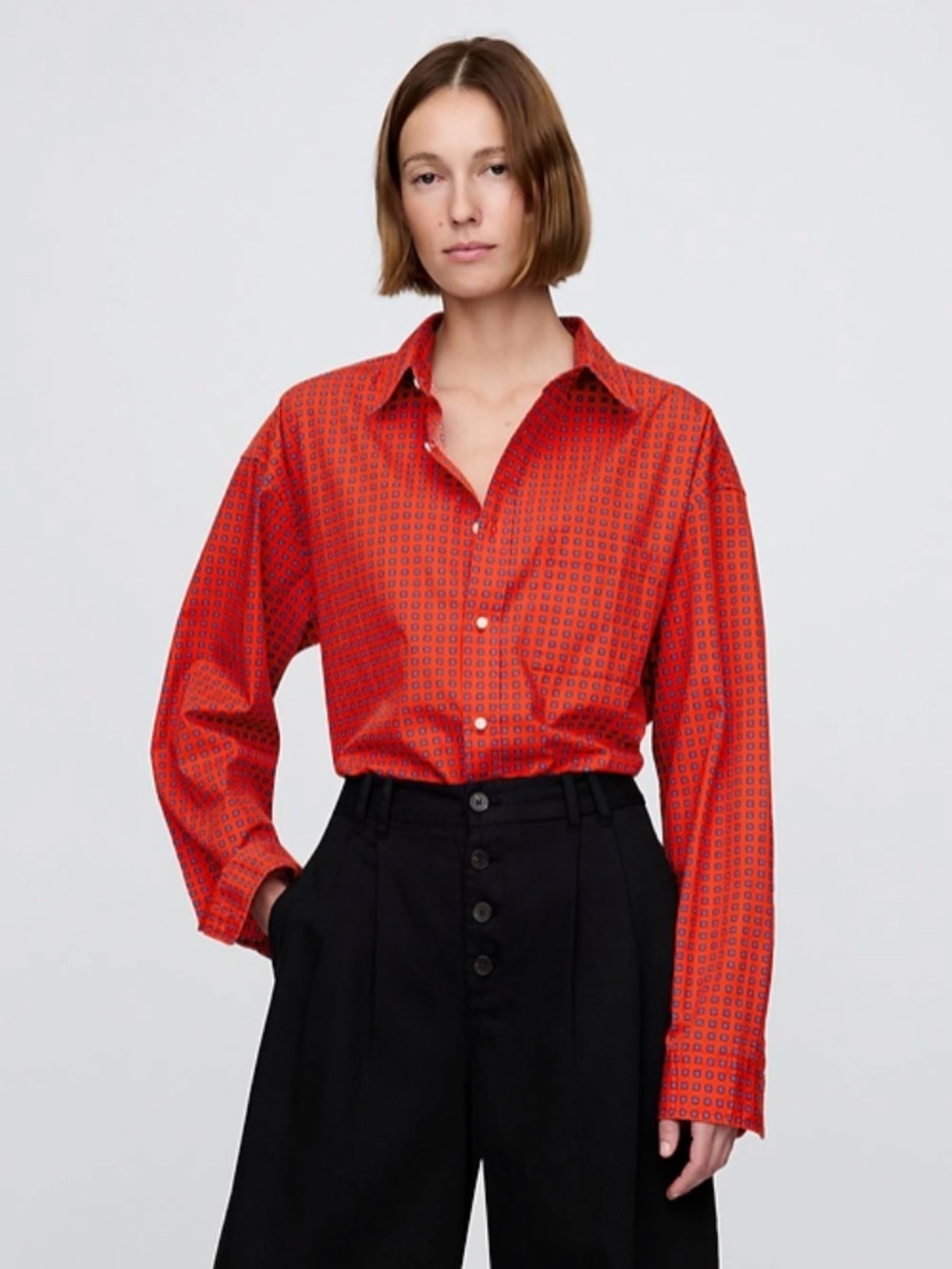 NWOT Gap × DÔEN Adult Organic Cotton Poplin Big Shirt